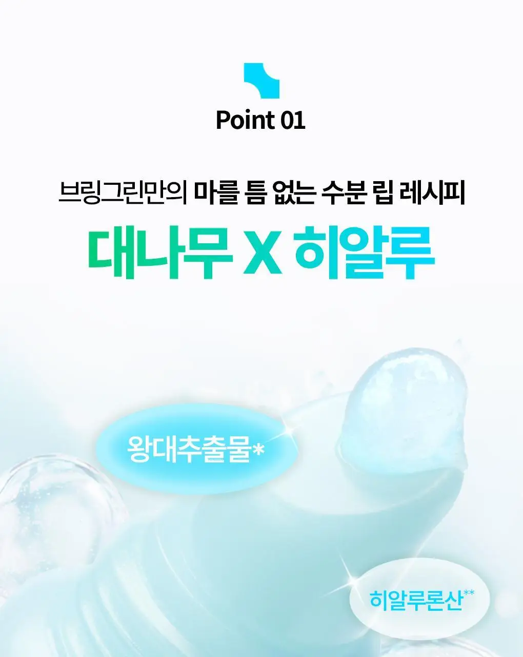 [2025어워즈] 브링그린 대나무 히알루 립 에센스 (2입/4입/기획) 상세페이지 17